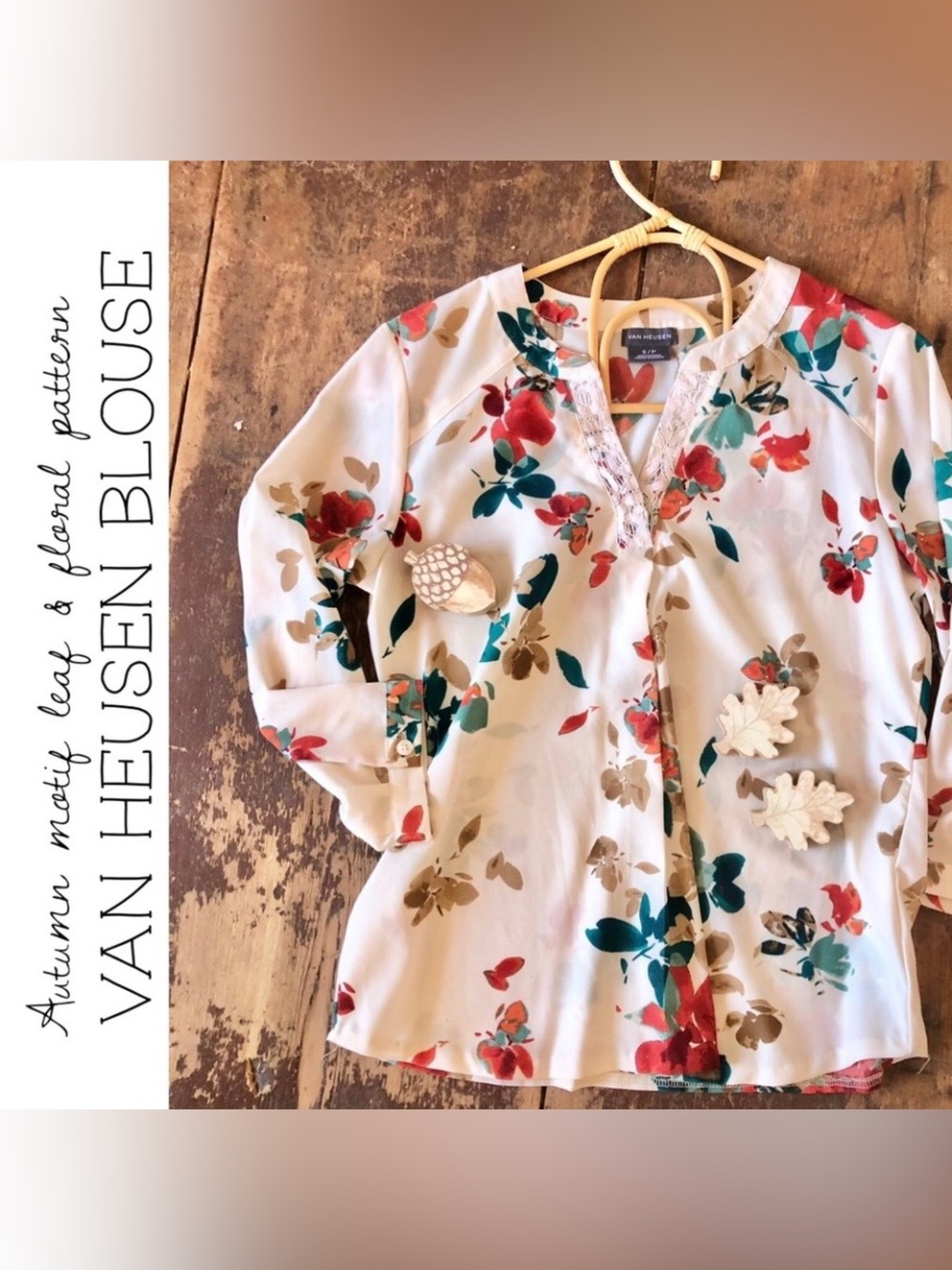 Floral Patterned Van Heusen Blouse